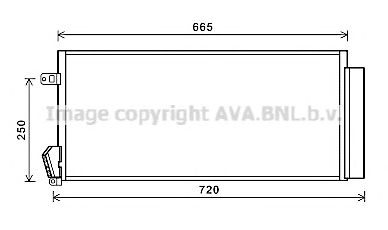 AVA QUALITY COOLING ft5396d -  Конденсатор, кондиционер